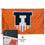 College Flags & Banners Co. Illinois Fighting Illini Embroidered and Stitched Nylon Flag - Sports Collectibles, Sports Memorabilia, Sports Fan Shop, Sports Gifts