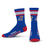 For Bare Feet NCAA Kansas Jayhawks 4 Stripe Deuce Crew Sock Team Color MEDIUM - Sports Gifts, Sports Memorabilia, Sports Collectibles, Fan Shop