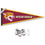 College Flags & Banners Co. Bethune Cookman Wildcats Pennant Flag and Wall Tack Mount Pads - Sports Collectibles, Sports Memorabilia, Sports Fan Shop, Sports Gifts