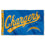 WinCraft Los Angeles Chargers Script Logo Premium Flag - Sports Collectibles, Sports Memorabilia, Sports Fan Shop, Sports Gifts