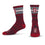 For Bare Feet Men's NCAA Stanford Cardinal First String Crew Sock Team Color Large - Sports Gifts, Sports Memorabilia, Sports Collectibles, Fan Shop