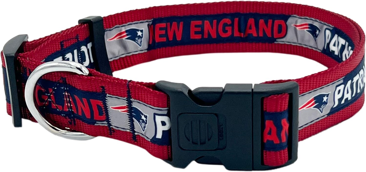 NEW ENGLAND PATRIOTS SATIN COLLAR Pets First - Sports Collectibles, Sports Memorabilia, Sports Fan Shop, Sports Gifts
