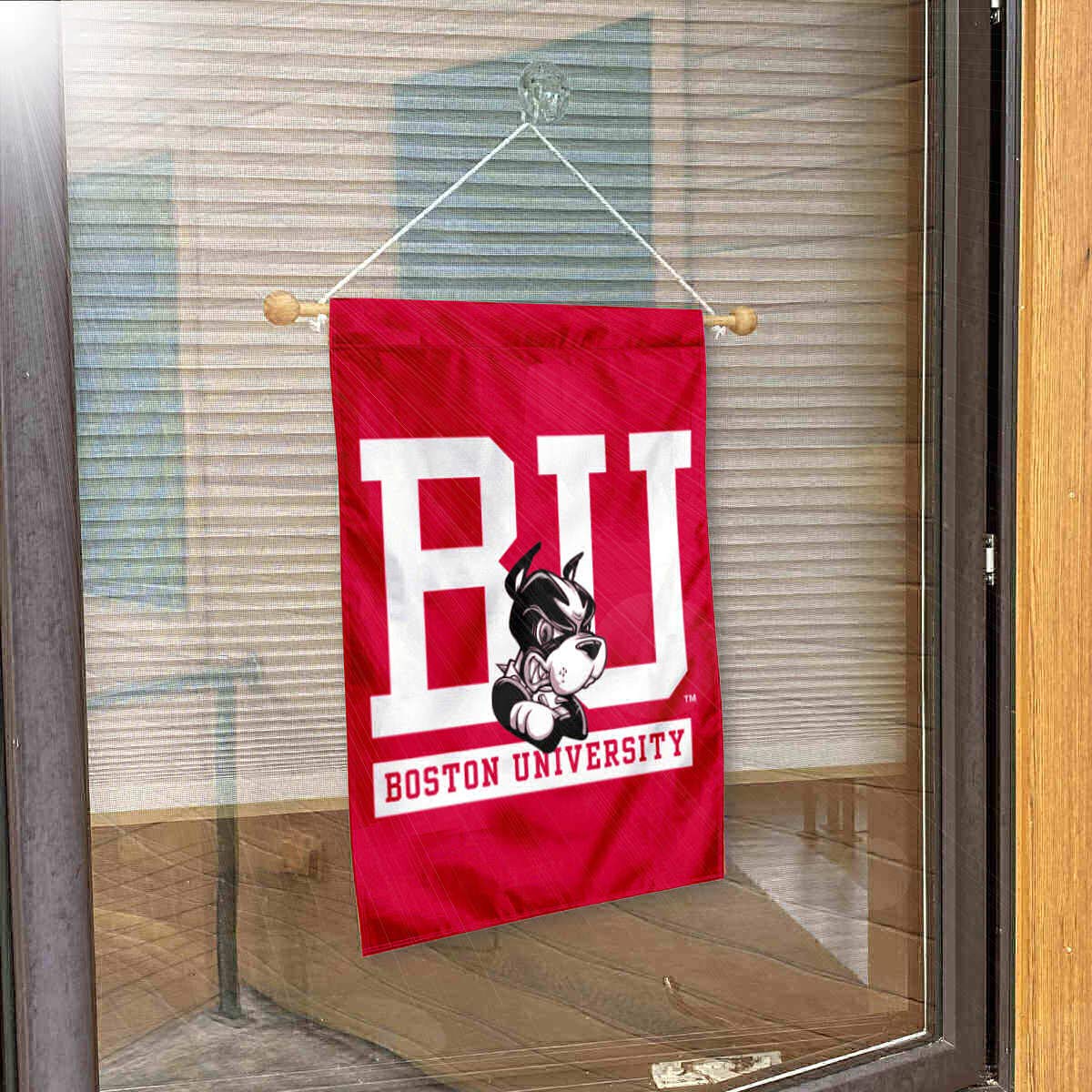 Boston Terriers Banner for Windows Doors and Walls - Sports Collectibles, Sports Memorabilia, Sports Fan Shop, Sports Gifts