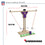 Wild Sports NFL Minnesota Vikings Wooden Ring Swing Battle - Head-to-Head Ring Toss Hook & Ring Game for NFL Fans - Sports Collectibles, Sports Memorabilia, Sports Fan Shop, Sports Gifts