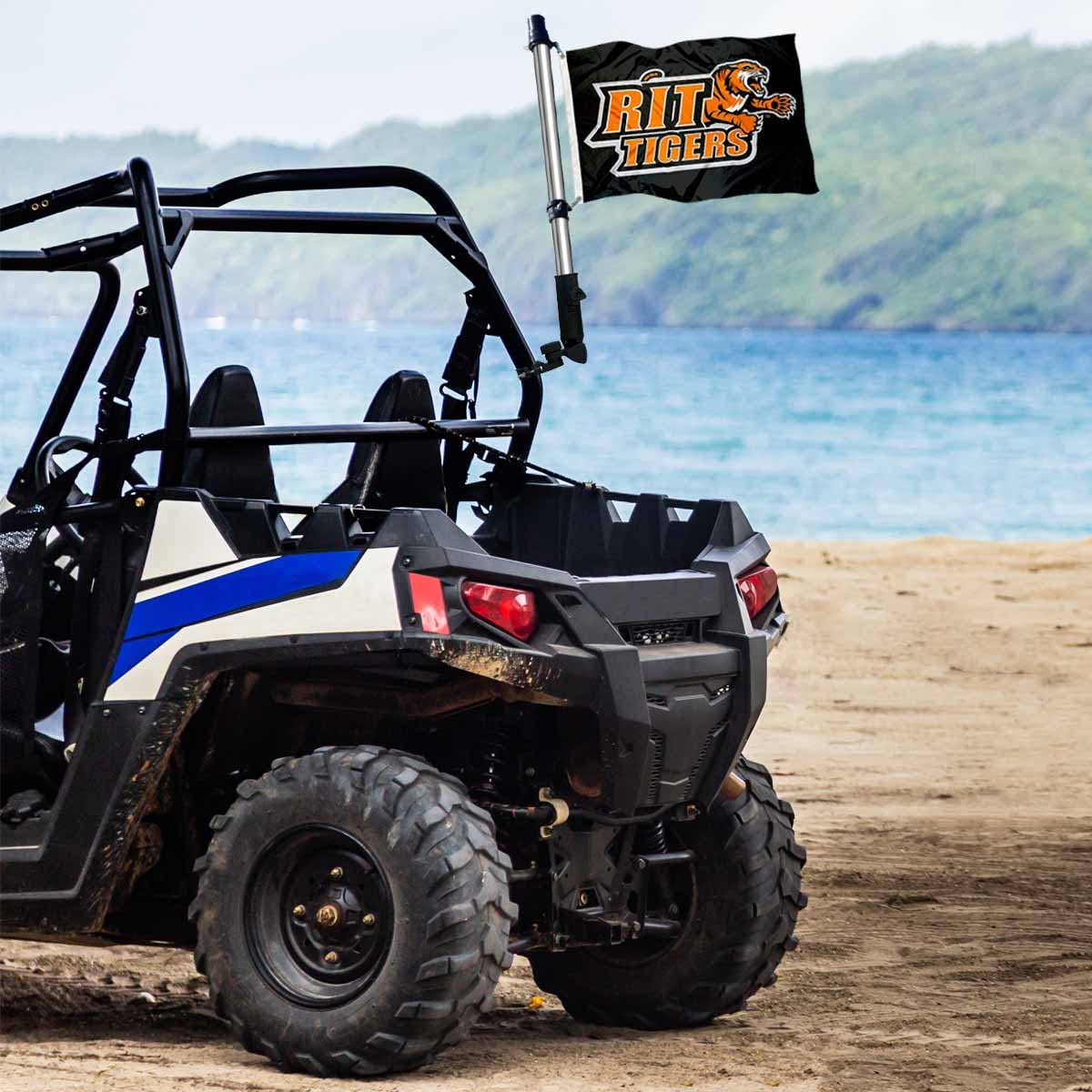 College Flags & Banners Co. RIT Tigers Boat and Nautical Flag - Sports Collectibles, Sports Memorabilia, Sports Fan Shop, Sports Gifts