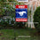 College Flags & Banners Co. Southern Methodist Mustangs Garden Flag with Stand Holder - Sports Collectibles, Sports Memorabilia, Sports Fan Shop, Sports Gifts