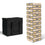 Wild Sports NCAA Michigan Wolverines Giant Stacking Wooden Blocks – Tumbling Tower Classic Family Game Stacks Over 5 ft. High – Great Gift for Any College Football Fan! - Sports Collectibles, Sports Memorabilia, Sports Fan Shop, Sports Gifts