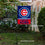 WinCraft Chicago Baseball Garden Flag with Stand Holder - Sports Collectibles, Sports Memorabilia, Sports Fan Shop, Sports Gifts