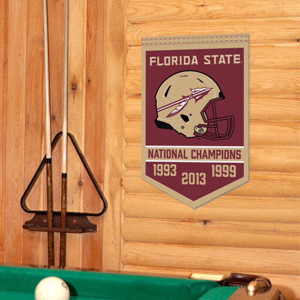Florida State Seminoles Football National Champions Banner - Sports Collectibles, Sports Memorabilia, Sports Fan Shop, Sports Gifts