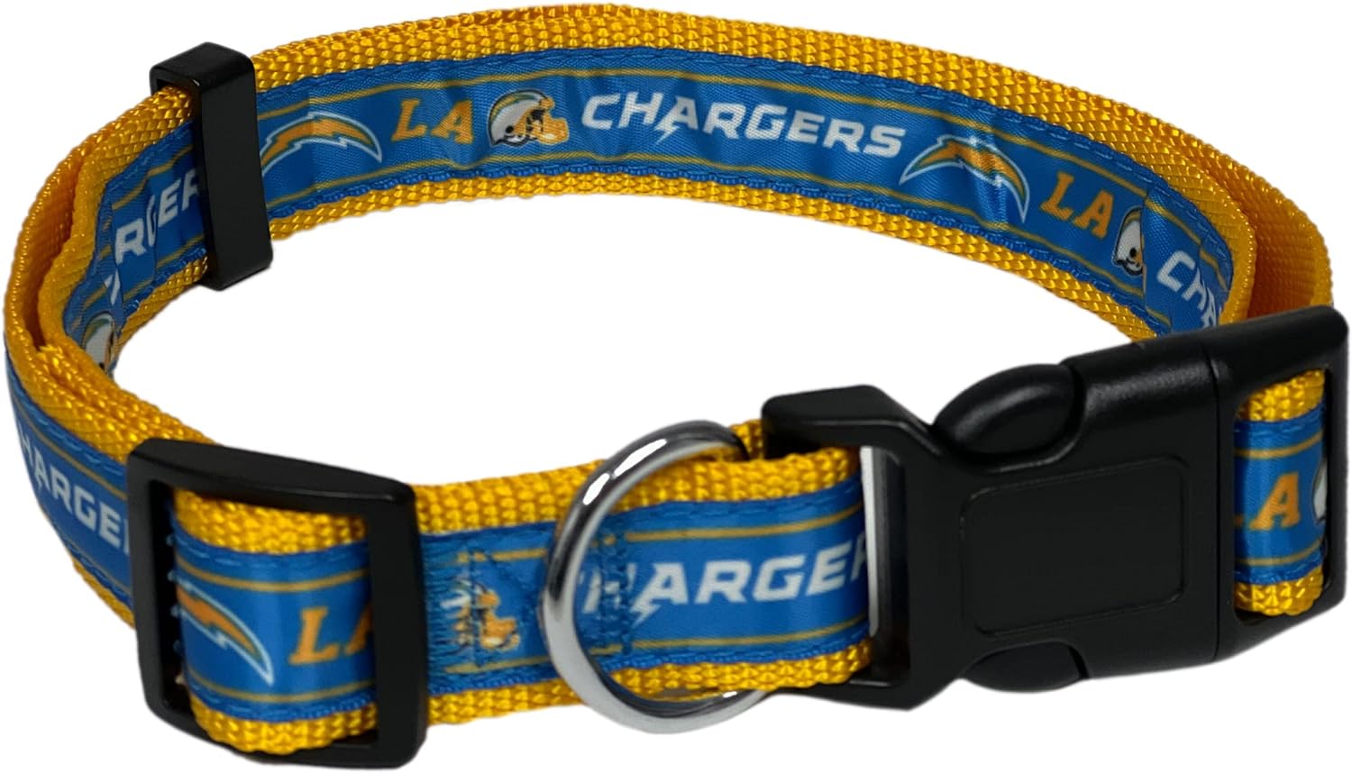 LOS ANGELES CHARGERS SATIN COLLAR Pets First - Sports Collectibles, Sports Memorabilia, Sports Fan Shop, Sports Gifts