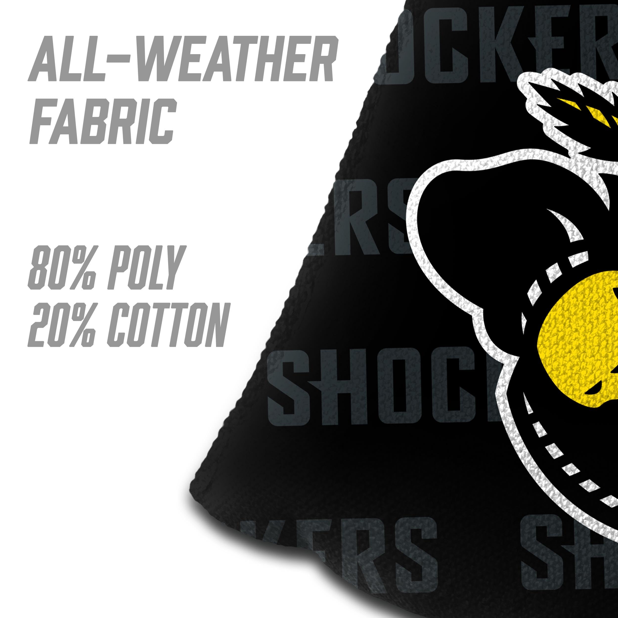 YouTheFan NCAA Wichita State Shockers Cornhole Bags - 4PK - Black - Sports Collectibles, Sports Memorabilia, Sports Fan Shop, Sports Gifts