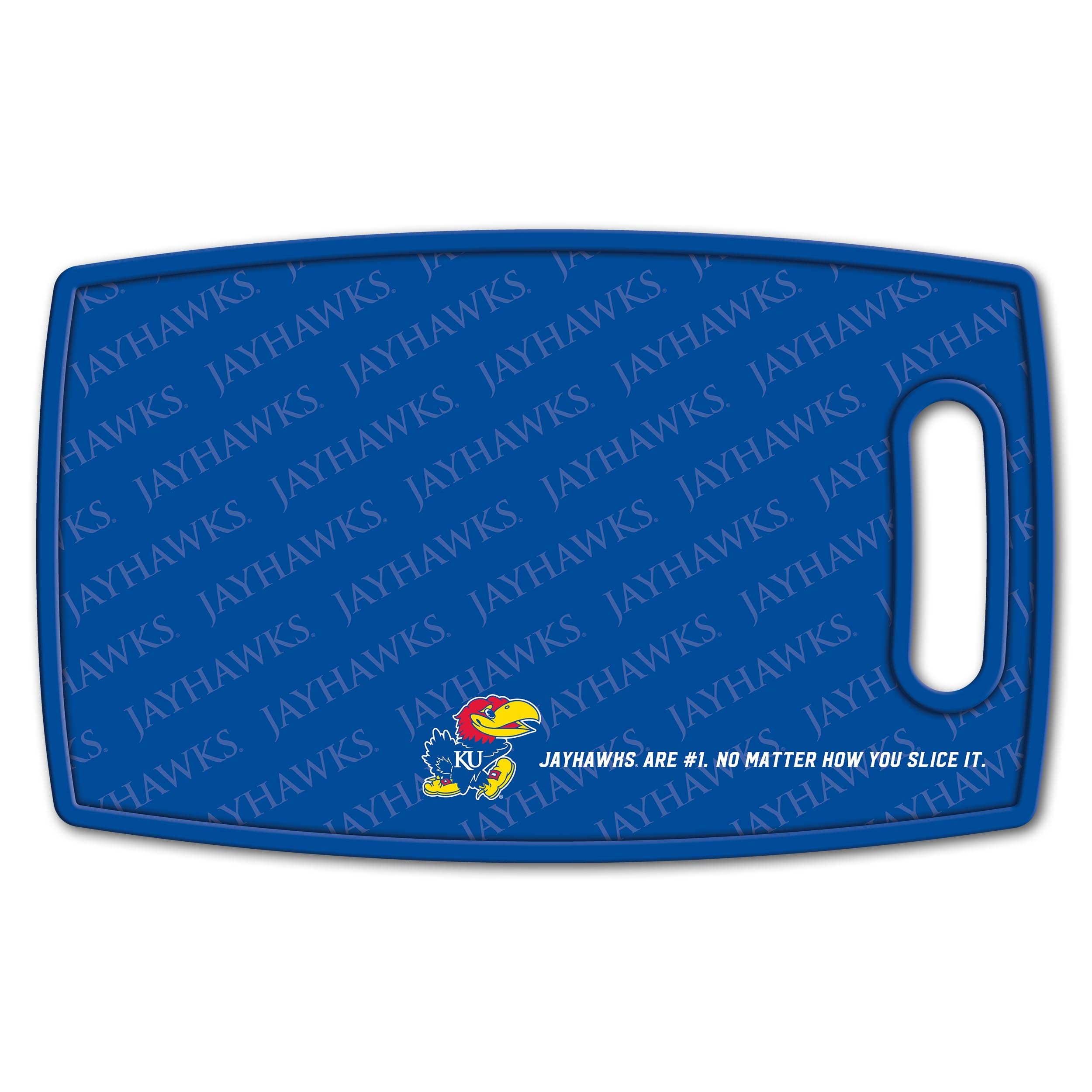 YouTheFan NCAA Kansas Jayhawks Logo Series Cutting Board - Sports Collectibles, Sports Memorabilia, Sports Fan Shop, Sports Gifts