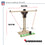 Wild Sports NFL Atlanta Falcons Wooden Ring Swing Battle - Head-to-Head Ring Toss Hook & Ring Game for NFL Fans - Sports Collectibles, Sports Memorabilia, Sports Fan Shop, Sports Gifts