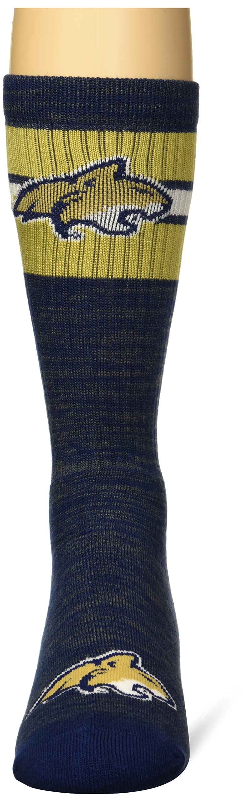 For Bare Feet Men's NCAA Montana State Bobcats First String Crew Sock Team Color Large - Sports Gifts, Sports Memorabilia, Sports Collectibles, Fan Shop