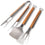 YouTheFan NCAA Pittsburgh Panthers Classic Series 3-Piece BBQ Set - Sports Collectibles, Sports Memorabilia, Sports Fan Shop, Sports Gifts