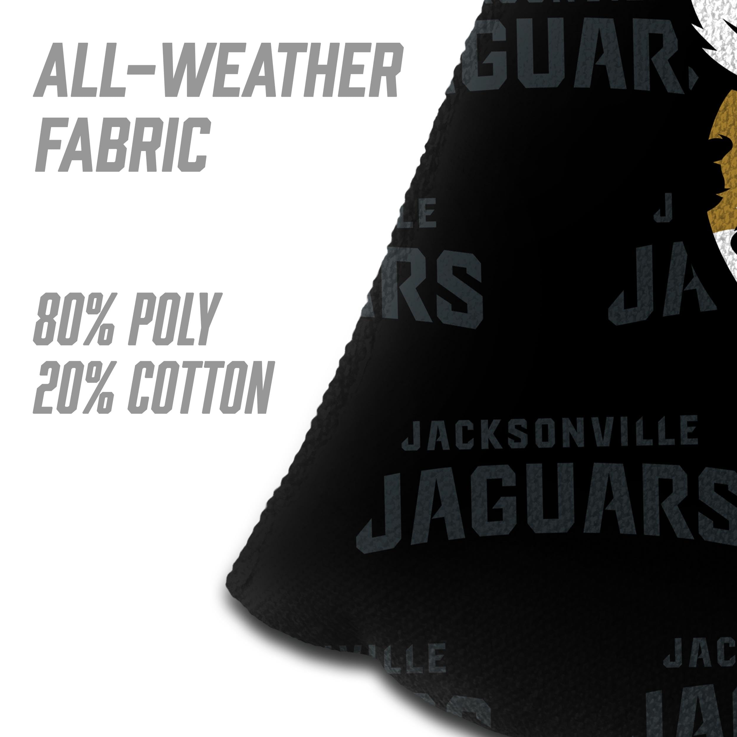 YouTheFan NFL Jacksonville Jaguars Cornhole Bags - 4PK - Black - Sports Collectibles, Sports Memorabilia, Sports Fan Shop, Sports Gifts