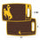 YouTheFan NCAA Wyoming Cowboys Logo Series Cutting Board - Sports Collectibles, Sports Memorabilia, Sports Fan Shop, Sports Gifts
