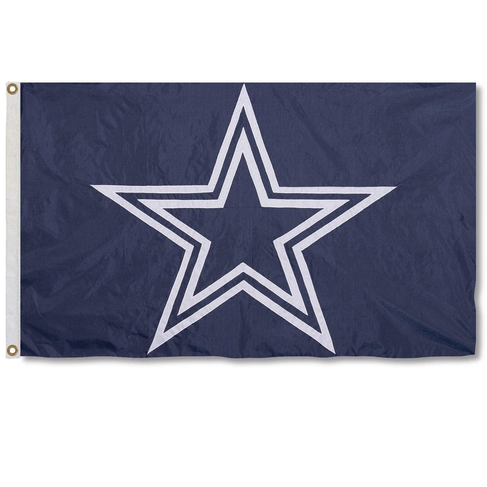 WinCraft Dallas Embroidered Nylon Flag - Sports Collectibles, Sports Memorabilia, Sports Fan Shop, Sports Gifts