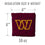 YouTheFan NFL Washington Commanders Cornhole Bags - 4PK - Maroon - Sports Collectibles, Sports Memorabilia, Sports Fan Shop, Sports Gifts