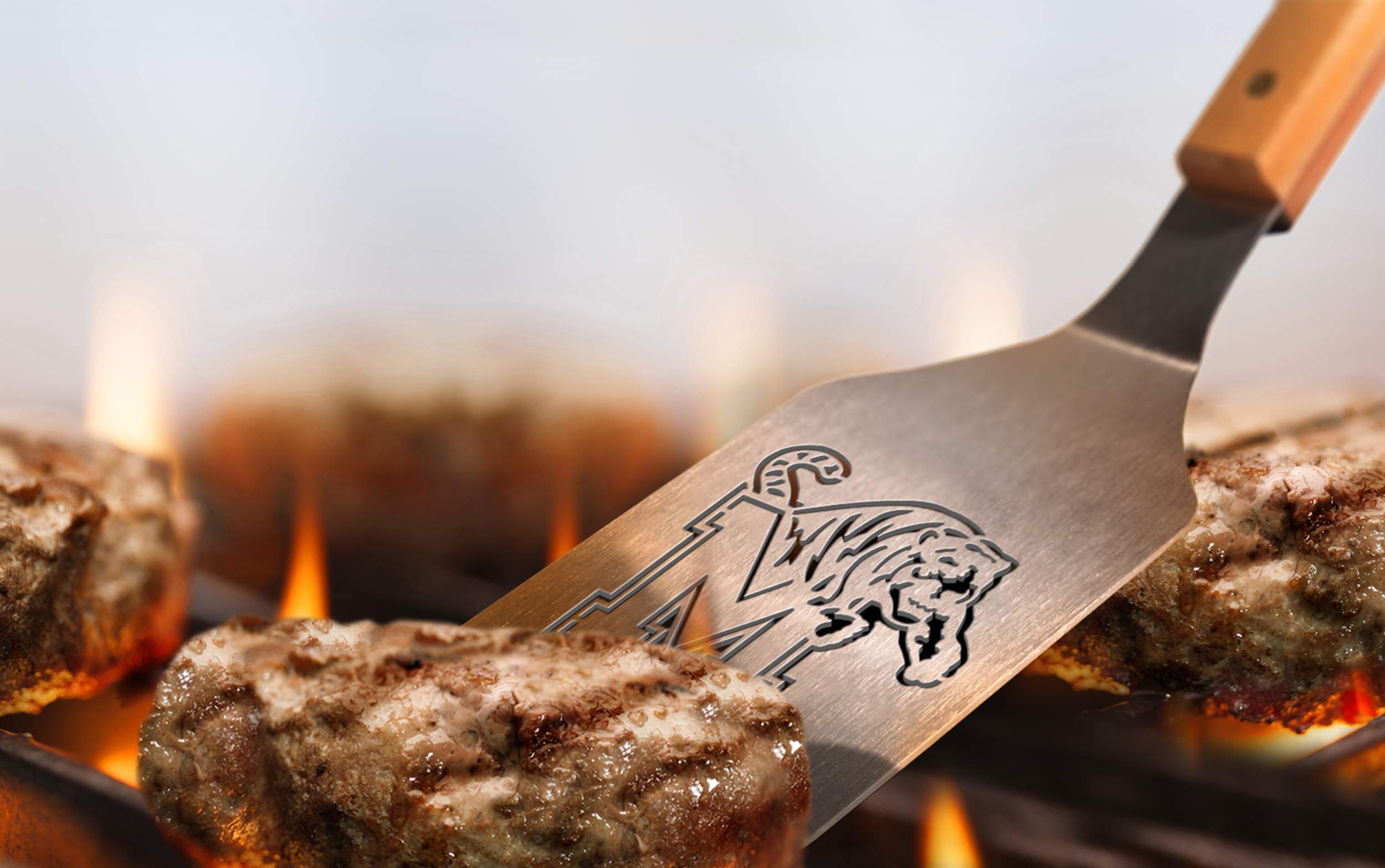 NCAA Memphis Tigers Classic Series Sportula Stainless Steel Grilling Spatula - Sports Collectibles, Sports Memorabilia, Sports Fan Shop, Sports Gifts