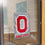 College Flags & Banners Co. Ohio State Buckeyes Block O Gray Banner for Windows Doors and Walls - Sports Collectibles, Sports Memorabilia, Sports Fan Shop, Sports Gifts