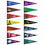 Sun Belt Conference College Pennant Set - Sports Collectibles, Sports Memorabilia, Sports Fan Shop, Sports Gifts