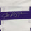 Framed Autographed/Signed Joe Kapp 35x39 Minnesota White Football Jersey JSA COA