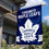 WinCraft Toronto Maple Leafs Double Sided Banner House Flag - Sports Collectibles, Sports Memorabilia, Sports Fan Shop, Sports Gifts