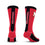 For Bare Feet NCAA MARYLAND TERRAPINS MVP Crew Sock Team Color Large - Sports Gifts, Sports Memorabilia, Sports Collectibles, Fan Shop