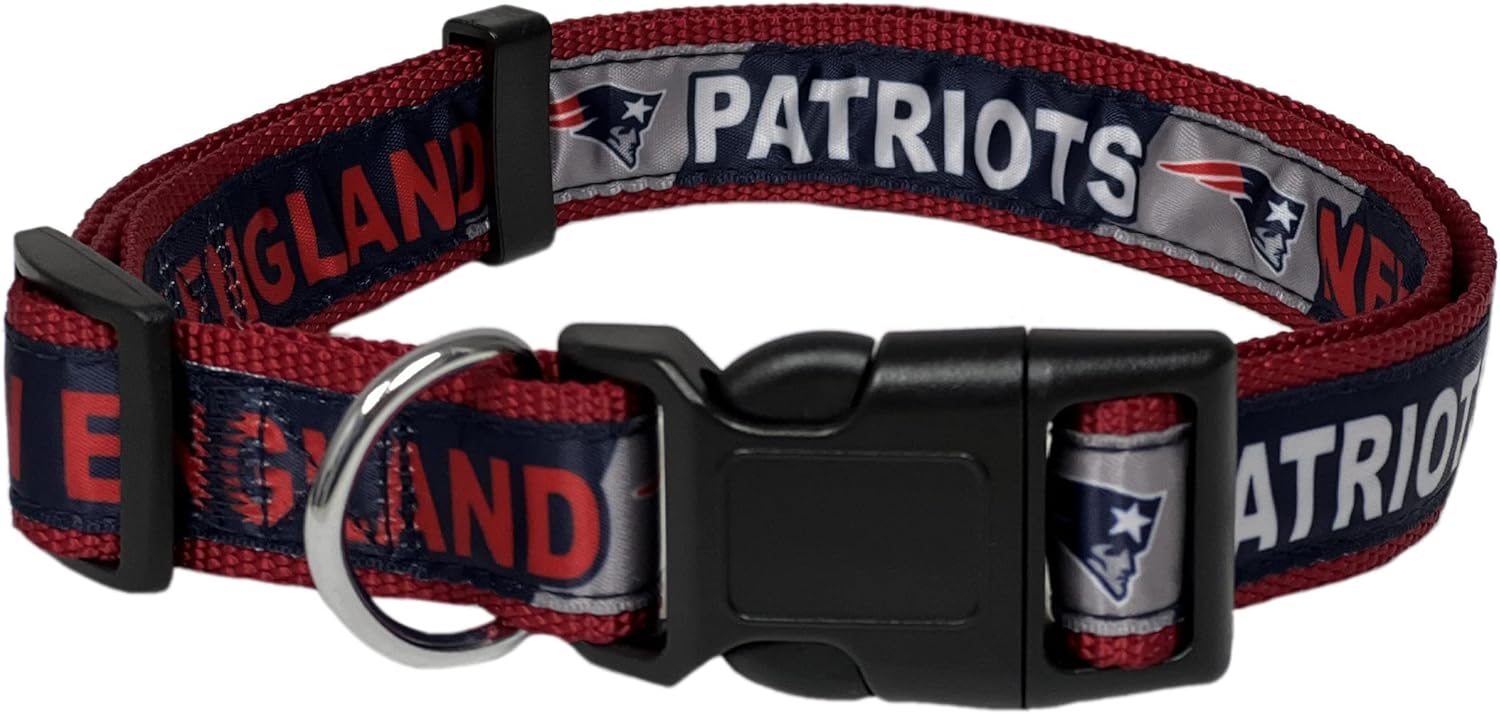 NEW ENGLAND PATRIOTS SATIN COLLAR Pets First - Sports Collectibles, Sports Memorabilia, Sports Fan Shop, Sports Gifts