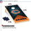 Wild Sports NFL Chicago Bears 2' x 4' Regulation Size Solid Wood Cornhole Set with Direct Print HD Team Graphics - Sports Collectibles, Sports Memorabilia, Sports Fan Shop, Sports Gifts