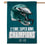 WinCraft Philadelphia Eagles Super Bowl LIX Champions 28" x 40" Double-Sided Vertical Banner - Sports Collectibles, Sports Memorabilia, Sports Fan Shop, Sports Gifts