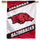 Arkansas Razorbacks White Panel Banner Flag - Sports Collectibles, Sports Memorabilia, Sports Fan Shop, Sports Gifts