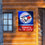 WinCraft Toronto Blue Jays Double Sided House Flag - Sports Collectibles, Sports Memorabilia, Sports Fan Shop, Sports Gifts