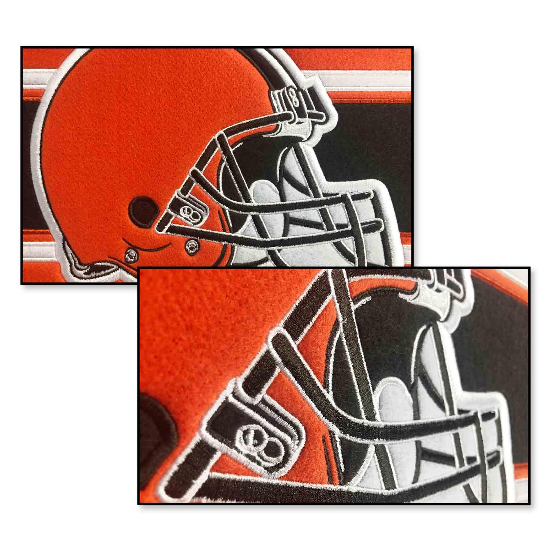 WinCraft Cleveland Browns Embroidered and Sewn Pennant - Sports Collectibles, Sports Memorabilia, Sports Fan Shop, Sports Gifts