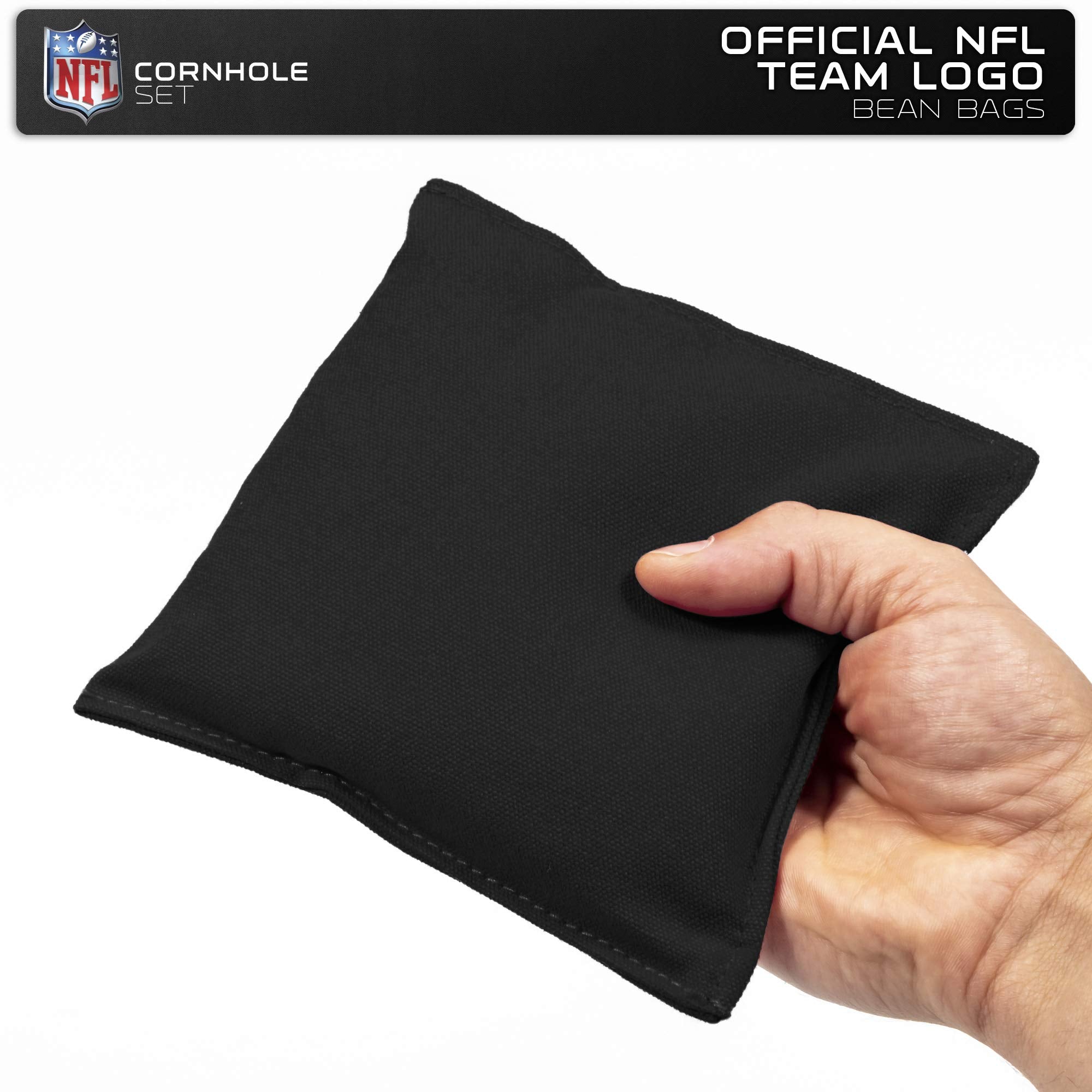 Wild Sports 2'x3' MDF Wood NFL Atlanta Falcons Cornhole Set - Grey Wood Design - Sports Collectibles, Sports Memorabilia, Sports Fan Shop, Sports Gifts