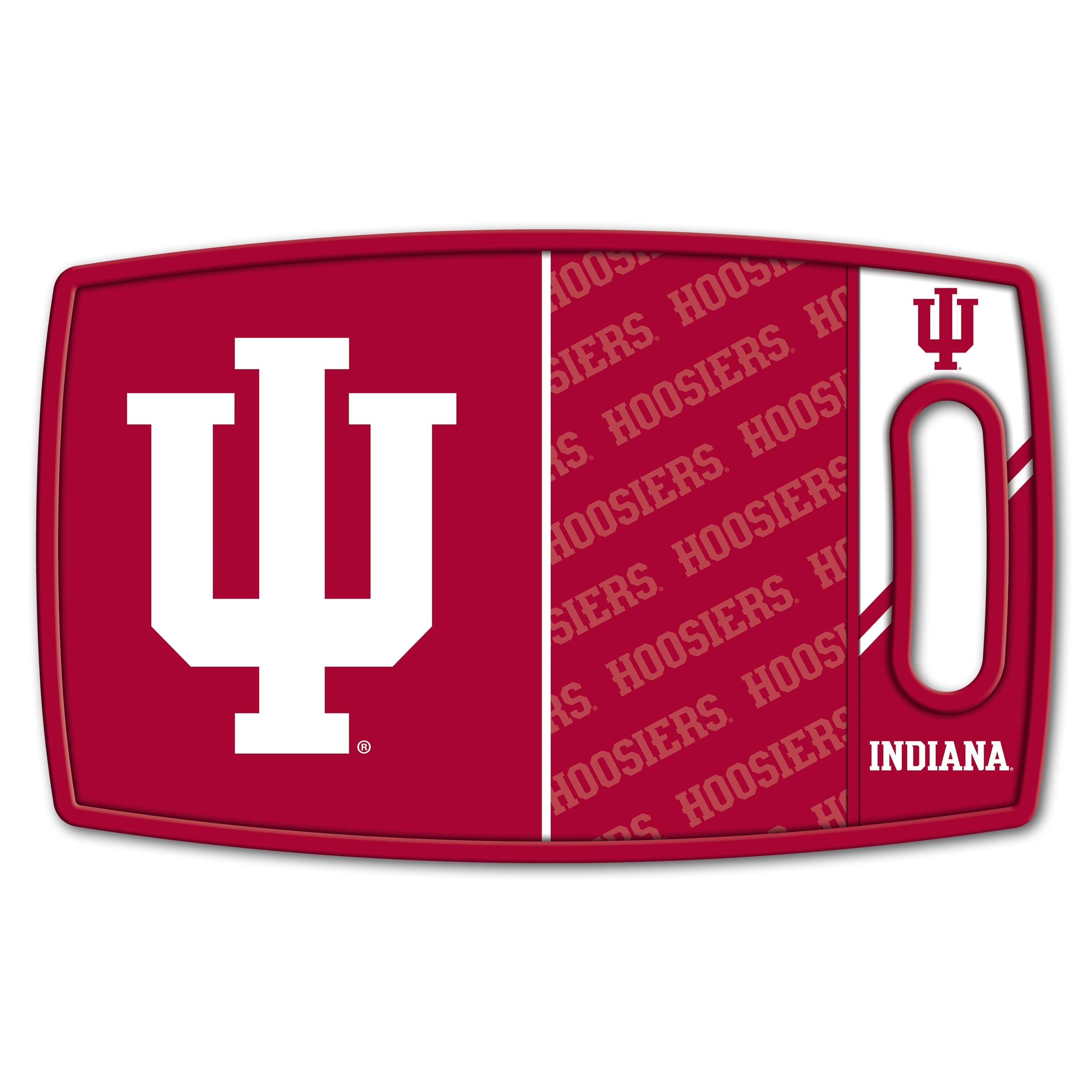 YouTheFan NCAA Indiana Hoosiers Logo Series Cutting Board - Sports Collectibles, Sports Memorabilia, Sports Fan Shop, Sports Gifts