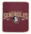 NCAA Florida State Seminoles Vintage Arch Block Ultra Soft Blanket - Sports Gifts, Sports Memorabilia, Sports Collectibles, Fan Shop