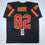 Autographed/Signed Dwayne Bowe Kansas City Black Football Jersey JSA COA