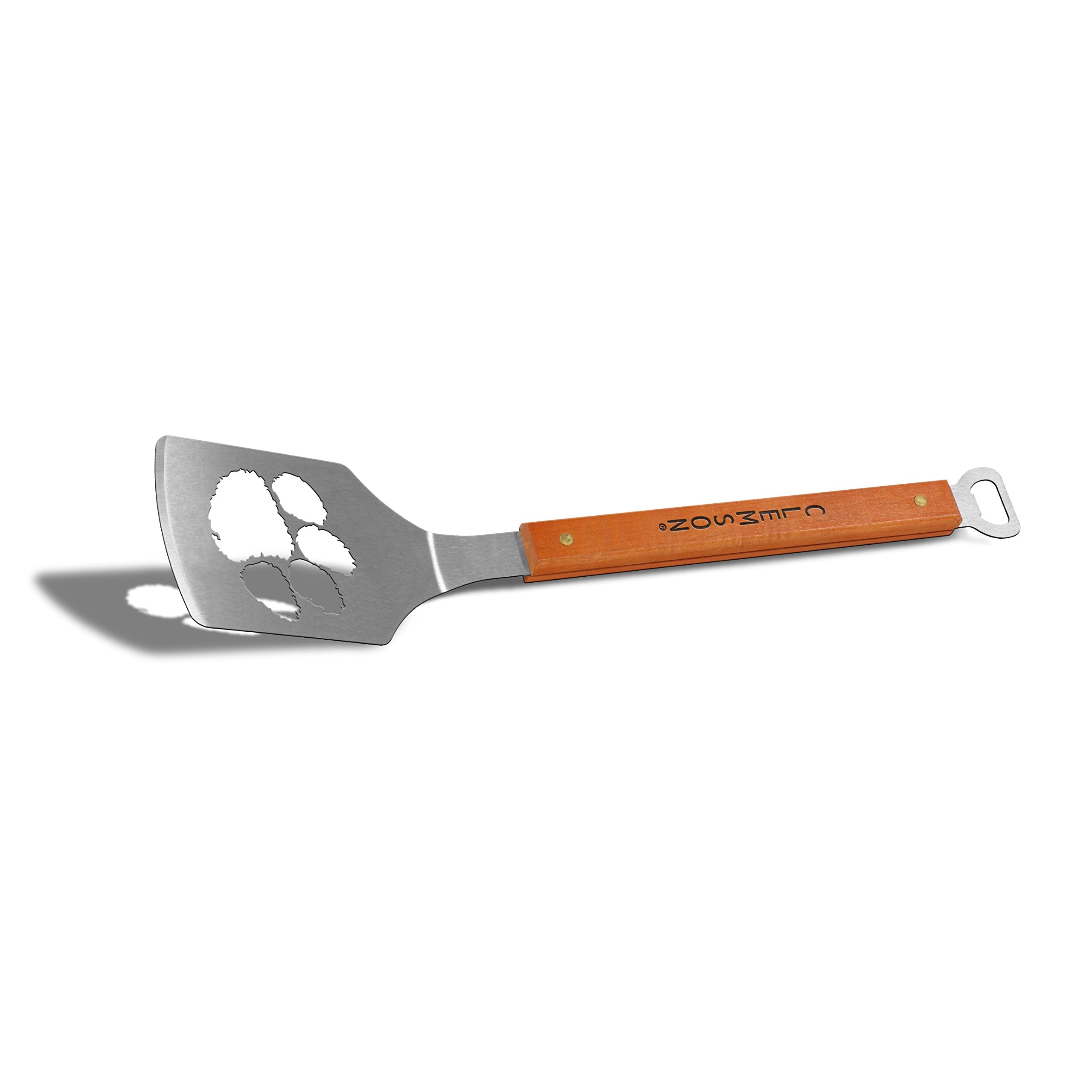 YouTheFan NCAA Clemson Tigers Classic Series Sportula Stainless Steel Grilling Spatula , 18 1/2" x 4" - Sports Collectibles, Sports Memorabilia, Sports Fan Shop, Sports Gifts