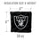 YouTheFan NFL Las Vegas Raiders Cornhole Bags - 4PK - Black - Sports Collectibles, Sports Memorabilia, Sports Fan Shop, Sports Gifts