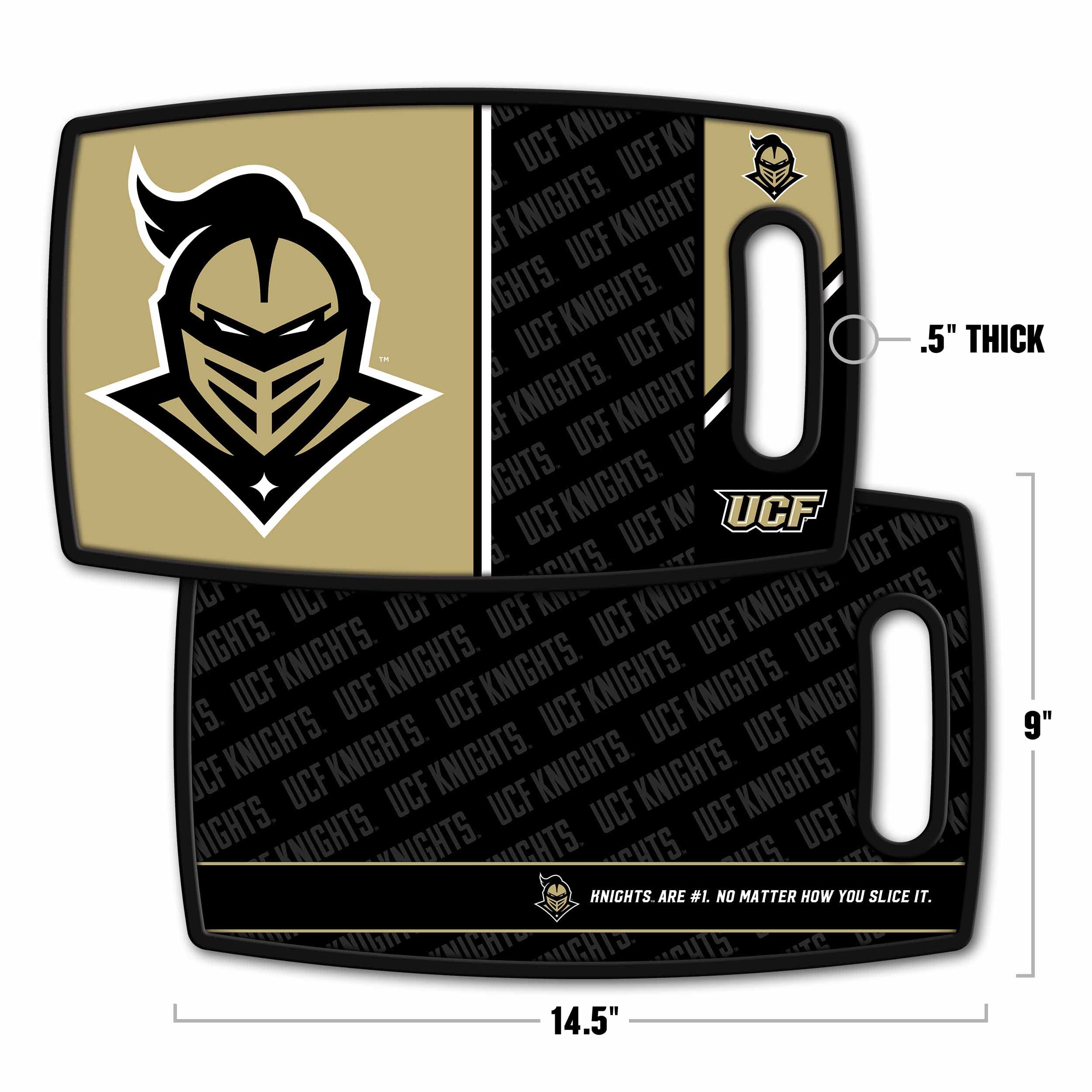 YouTheFan NCAA Central Florida Knights Logo Series Cutting Board - Sports Collectibles, Sports Memorabilia, Sports Fan Shop, Sports Gifts