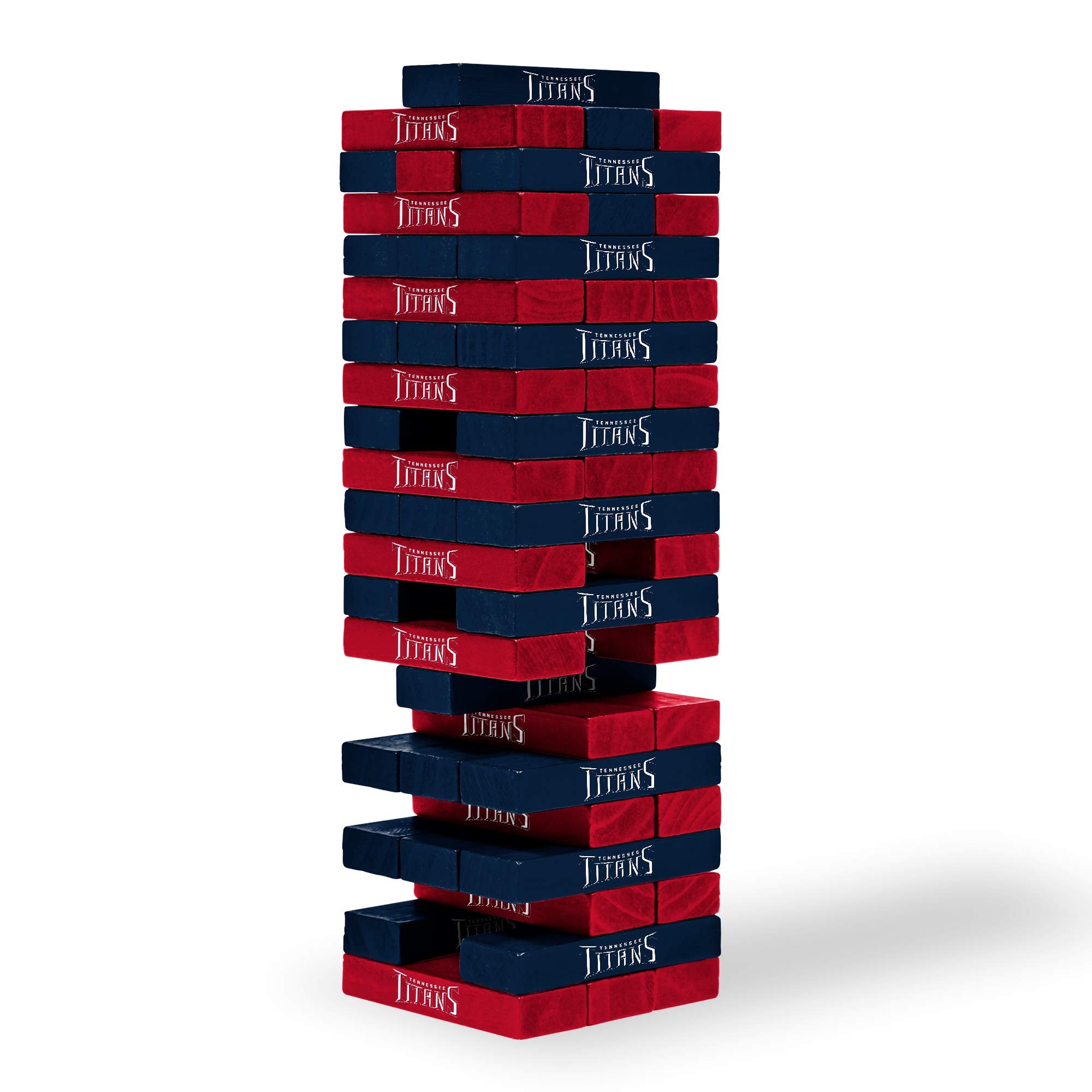 Wild Sports NFL Tennessee Titans Table Top Stackers 3" x 1" x .5", Team Color - Sports Collectibles, Sports Memorabilia, Sports Fan Shop, Sports Gifts