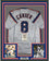 Framed Autographed/Signed Gary Carter 35x39 New York Pinstripe Baseball Jersey JSA COA