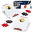 Wild Sports NCAA USC Trojans Pro Football All-Weather Cornhole Set - Travel Bean Bag Toss Set Includes 8 Bean Bags - Sports Collectibles, Sports Memorabilia, Sports Fan Shop, Sports Gifts
