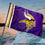 WinCraft Minnesota Vikings 2x3 Feet Flag - Sports Collectibles, Sports Memorabilia, Sports Fan Shop, Sports Gifts
