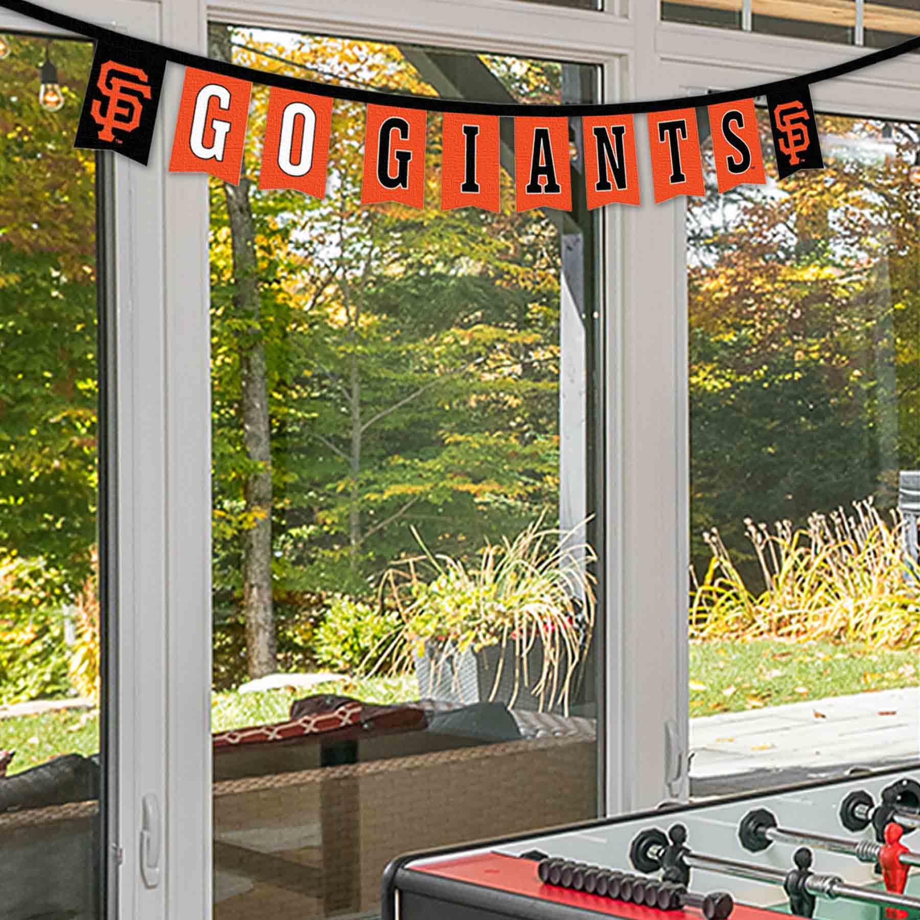 WinCraft San Francisco Giants Banner String Pennant Flags - Sports Collectibles, Sports Memorabilia, Sports Fan Shop, Sports Gifts