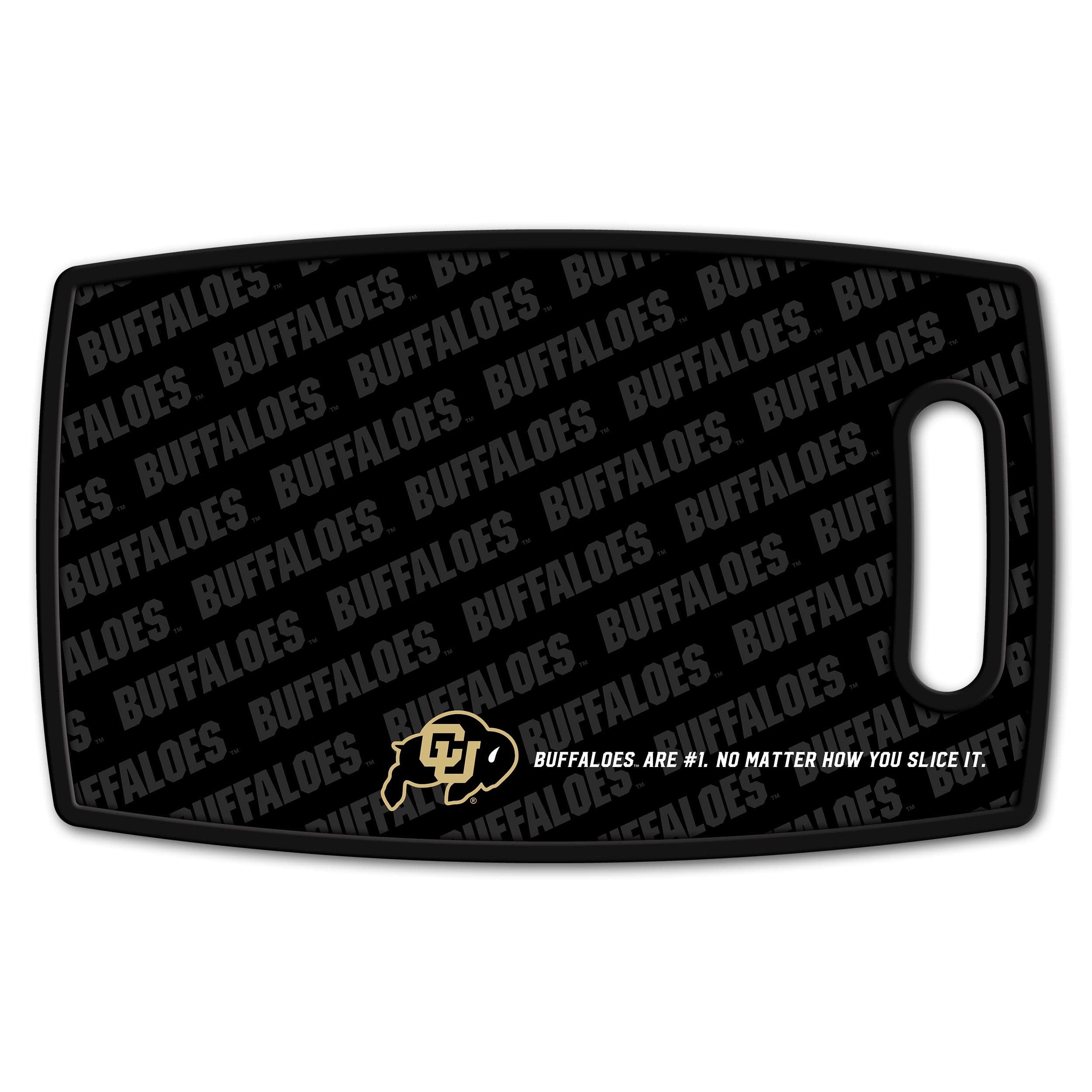 YouTheFan NCAA Colorado Buffaloes Logo Series Cutting Board - Sports Collectibles, Sports Memorabilia, Sports Fan Shop, Sports Gifts