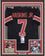 Framed Autographed/Signed Dwayne Haskins Jr. 35x39 Ohio State Black College Football Jersey JSA COA
