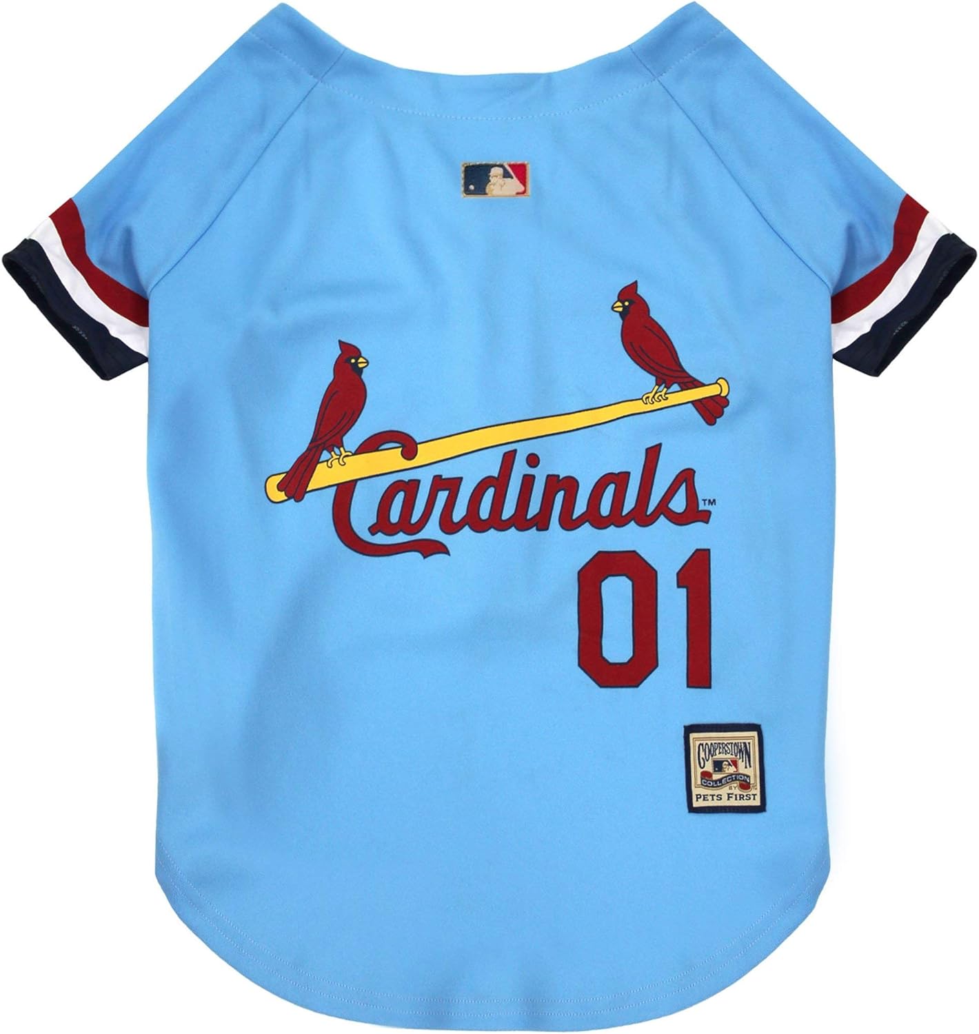 St. Louis Cardinals Dog Jersey - Throwback Pets First - Sports Collectibles, Sports Memorabilia, Sports Fan Shop, Sports Gifts